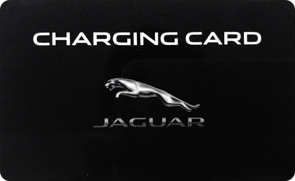Jaguar Charging Card 裏